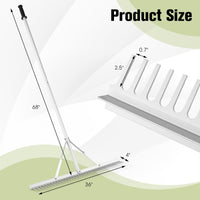 Landscape Rake 36 Inch, Aluminum Rake Head