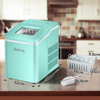 Countertop Ice Maker, Bullet Ice Cubes Ready in 8 Mins