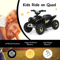 6V Kids Ride on ATV Toy Electric Quad Car with Forward and Reverse Switch