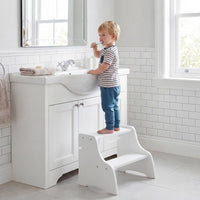 Foldable Toddler Tower with 3 Using Modes Step Stool Standing Kitchen Tower