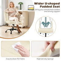 Cross Legged Chair with Wheels