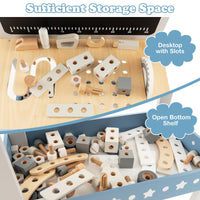 Kids Play Tool Workbench Set with 61 PCS Tool & Parts Set for Age 3/4/5 Years Old