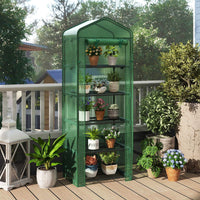Mini Greenhouse Indoor Outdoor, Portable Plant Grow House with 5 Tier Shelves