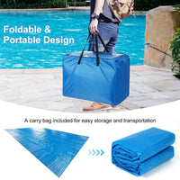 9.8 x 5 m Swimming Pool Cover, Heat Solar Outdoor Bubble Blanket