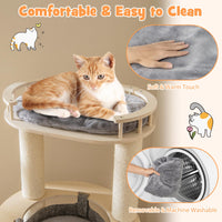 155CM Tall Multi-level Cat Tower for Indoor Cats