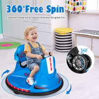 Electric Bumper Car with Built-in Music for Kids