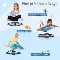 Petal Sensory Swivel Chair with Non-Slip Metal Base for Autistic Kids