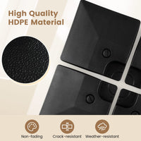 Heavy-Duty Water & Sand Filled Umbrella Stand for Pool