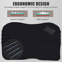 Inflatable Car Air Mattress, Backseat SUV Air Bed w/Pillow
