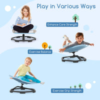 Elephant Sensory Swivel Chair with Non-Slip Metal Base for Autistic Kids