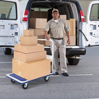 Folding Platform Truck with Swivel Wheels for Loading/Storage
