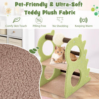 2-Tier Modern Cat Tree for Indoor Cats