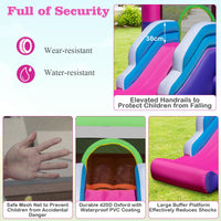 5-in-1 Inflatable Bounce Castle with Sun Roof (without Blower & Balls)