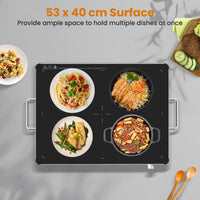 Electric Warming Tray, Food Warmer with Adjustable Temperature Control