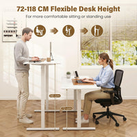 Giantex 160x60cm Electric Height Adjustable Standing Desk