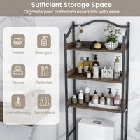 Over The Toilet Storage Rack, 3-Tier Bathroom Shelf Organizer