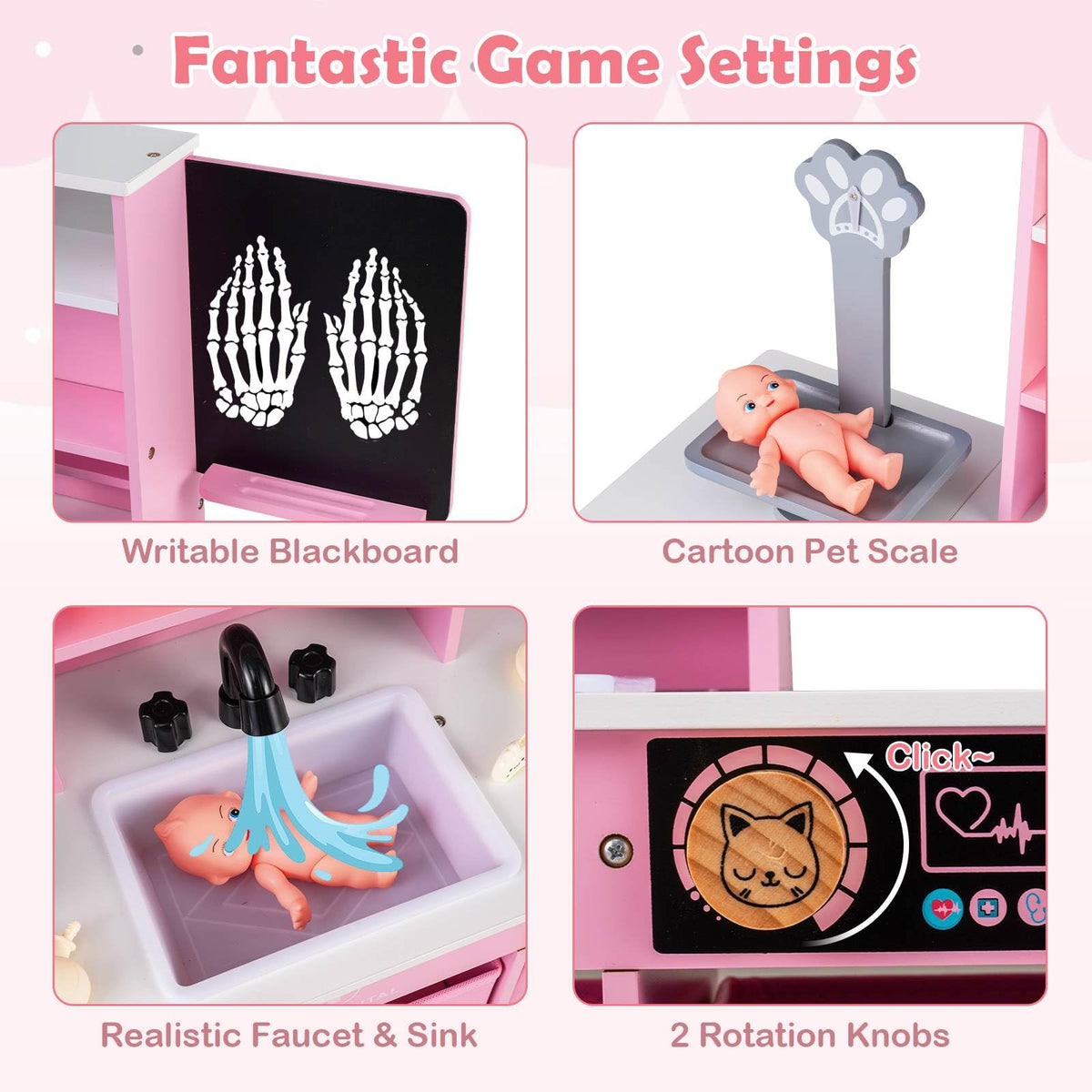 Kids Play Doctor's Office, Medical Center Toy