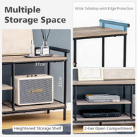 Giantex TV Cabinet Entertainment Unit Stand
