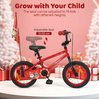 Toddler Training Bike with Music Function and Removable Training Wheels