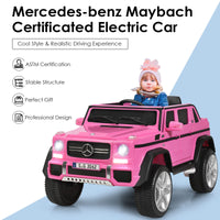 12V Ride On Car Licensed Mercedes Benz with Remote Control and Lights