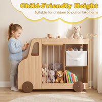 Toy Storage Organizer Kids Bookshelf with Open Shelves