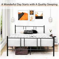 Double/Queen Size Platform Bed Frame