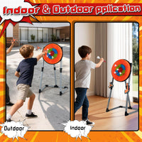 3 in 1 Throwing Target Set Kids Throwing Game with 3 Throwing axes