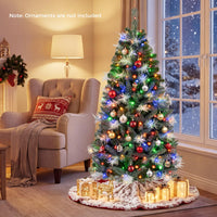 152/183 cm Pre-Lit Artificial Christmas Tree w/ 190/270 LED Lights