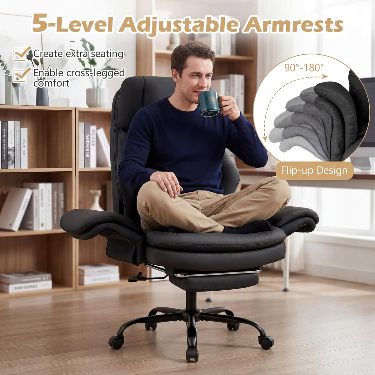 Giantex Ergonomic Big & Tall Executive Chair