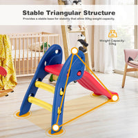 Kid Folding Sliding w/Triangle Structure, Indoor & Outdoor Easy Set Up