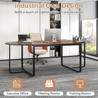 240.5cm Oval Conference Table