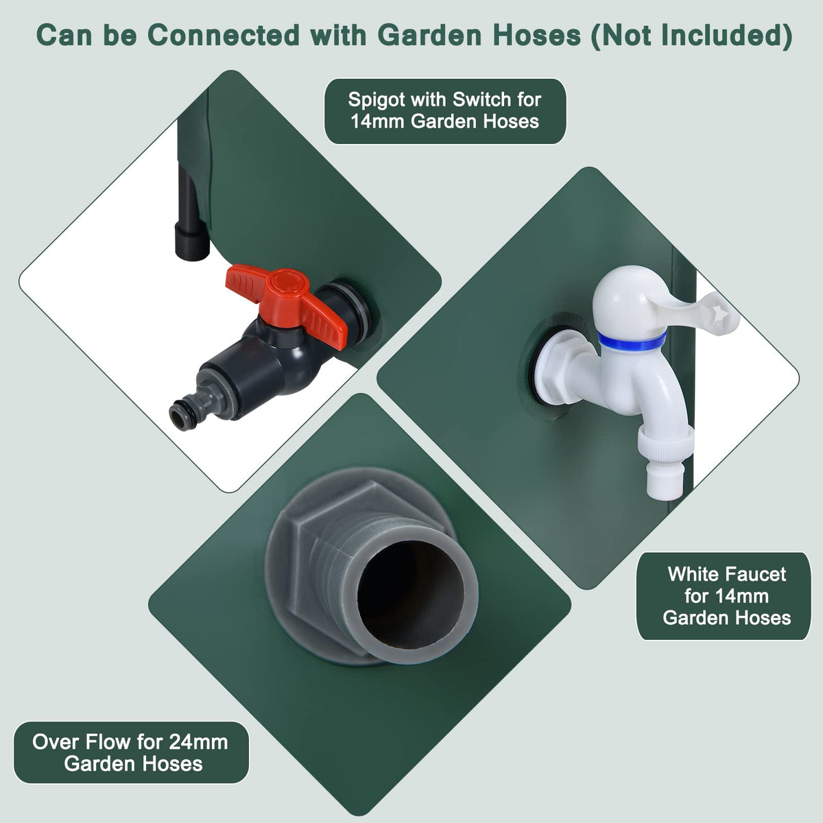 100 Gallon Collapsible Rain Barrel
