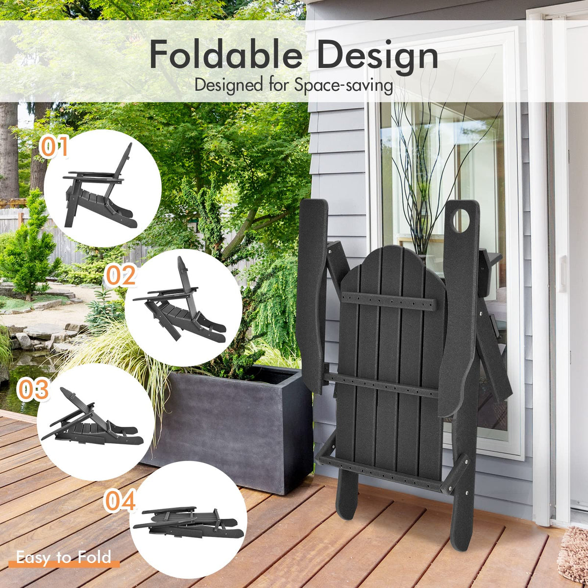 Adirondack Chair Outdoor Folding Chairs