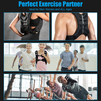 15 kg Training Vest with Adjustable Buckles and Net bag for Strengthening Muscles/Running/Walking
