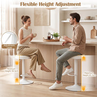 Giantex Bar Stools Set of 2, Kitchen Bar Stools Counter Height Chairs