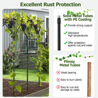Large Garden Arch Trellis for Climbing Plants Outdoor