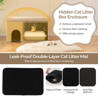 Cat Litter Box Enclosure Hidden Furniture