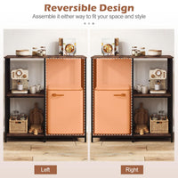 Kitchen Baker's Rack Mini Fridge Stand Table with 4 Shelves for Oven