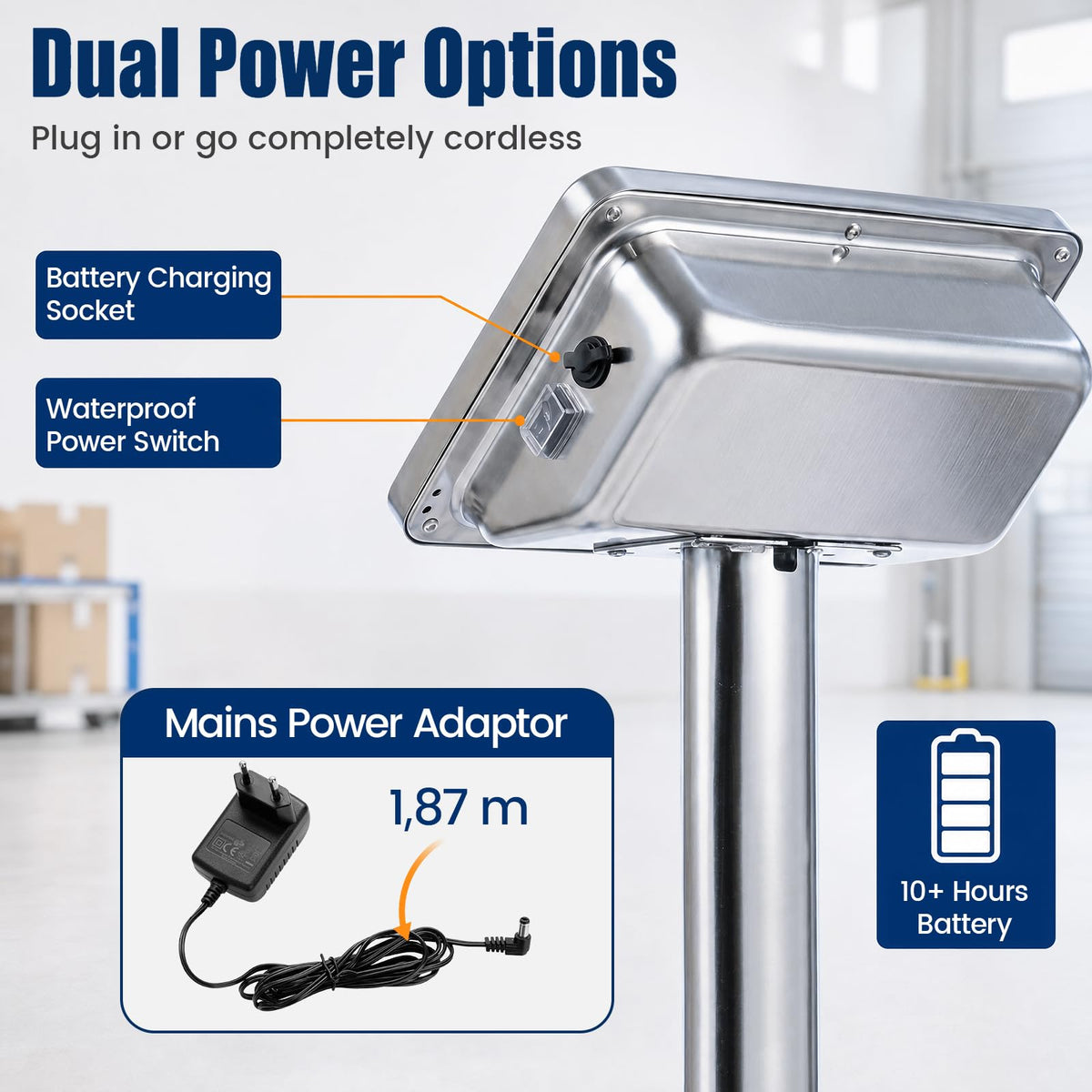 Giantex 150KG Heavy Duty Digital Folding Platform Scale