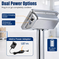 Giantex 150KG Heavy Duty Digital Folding Platform Scale