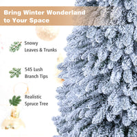 180/210cm Pop up Christmas Tree with Snowy Branch Tips
