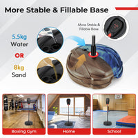 Punching Bag Boxing set with Punching Speed Ball for 5+ Years Old Boys & Girls