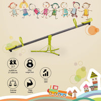 Kids Seesaw Swivel Children Teeter Totter Outdoor Play Set for 2 children