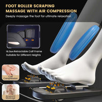 SL Track Massage Chair, Zero Gravity Shiatsu Massage Recliner with Full Body Air Bags