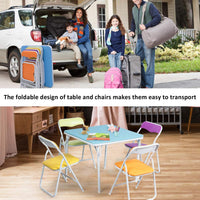 Kids Table and Chairs Set, Children Toddler Study Desk
