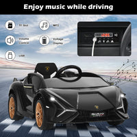 Lamborghini Licensed 12V Kids Ride On Car, Children Electric Ride-on Vehicle