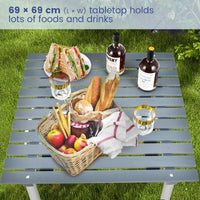 Outdoor Side Table, Outdoor Folding Camping Table