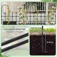 Decorative Garden Fence for Vegetable Flower Cucumber Tomato