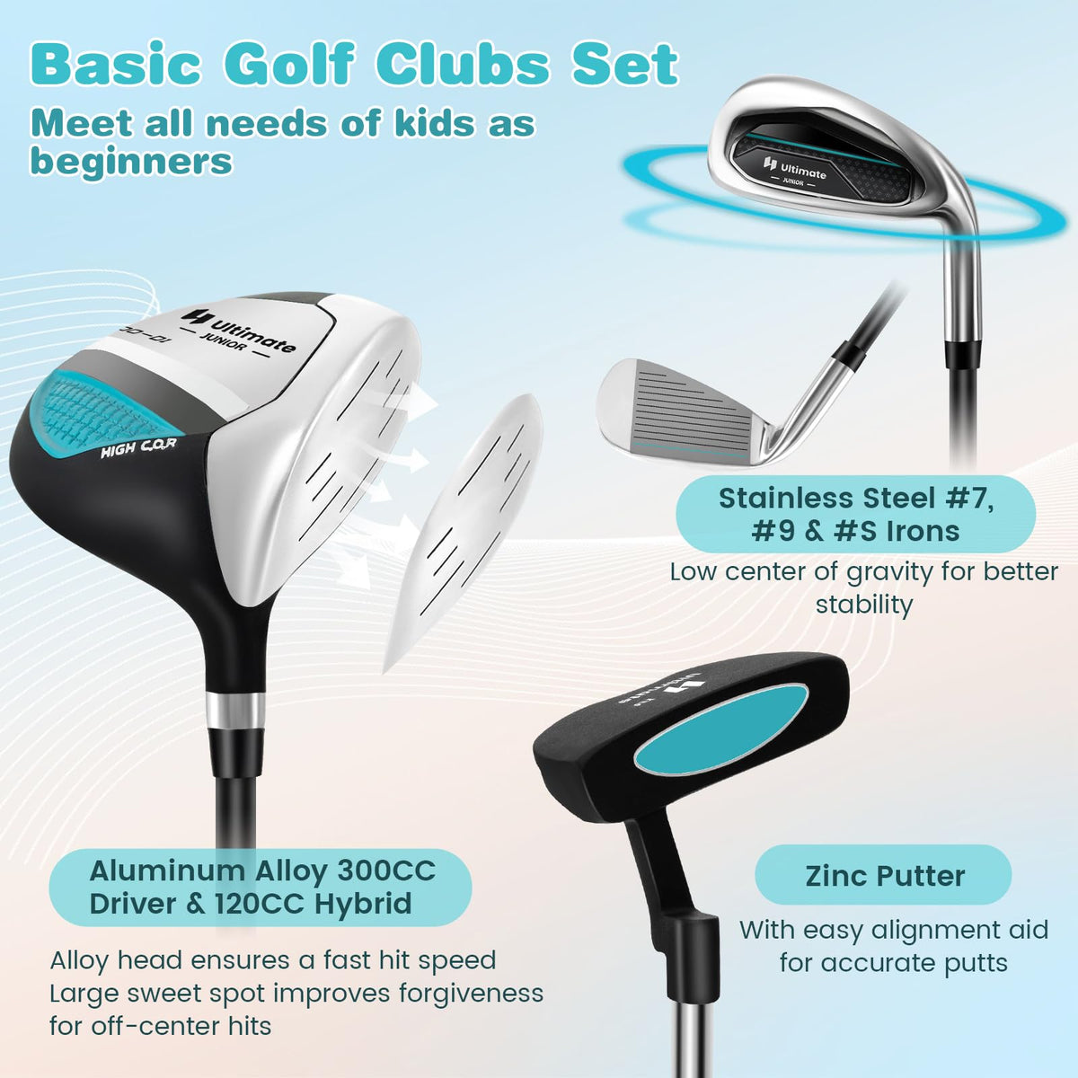 Adults/Junior Complete Golf Club Set