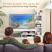 Giantex Cube TV Stand for TVs up to 50”, Media Console Table